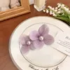 Фиолетовая заколка