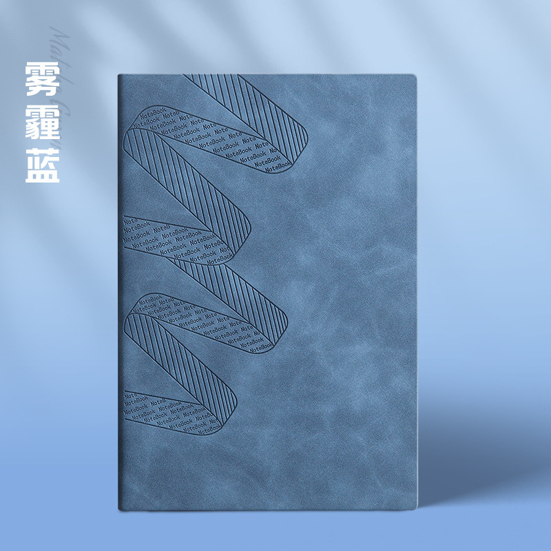 跨境笔记本礼盒套装新款a5加厚本子办公会议记事本可刻字可印logo|undefined