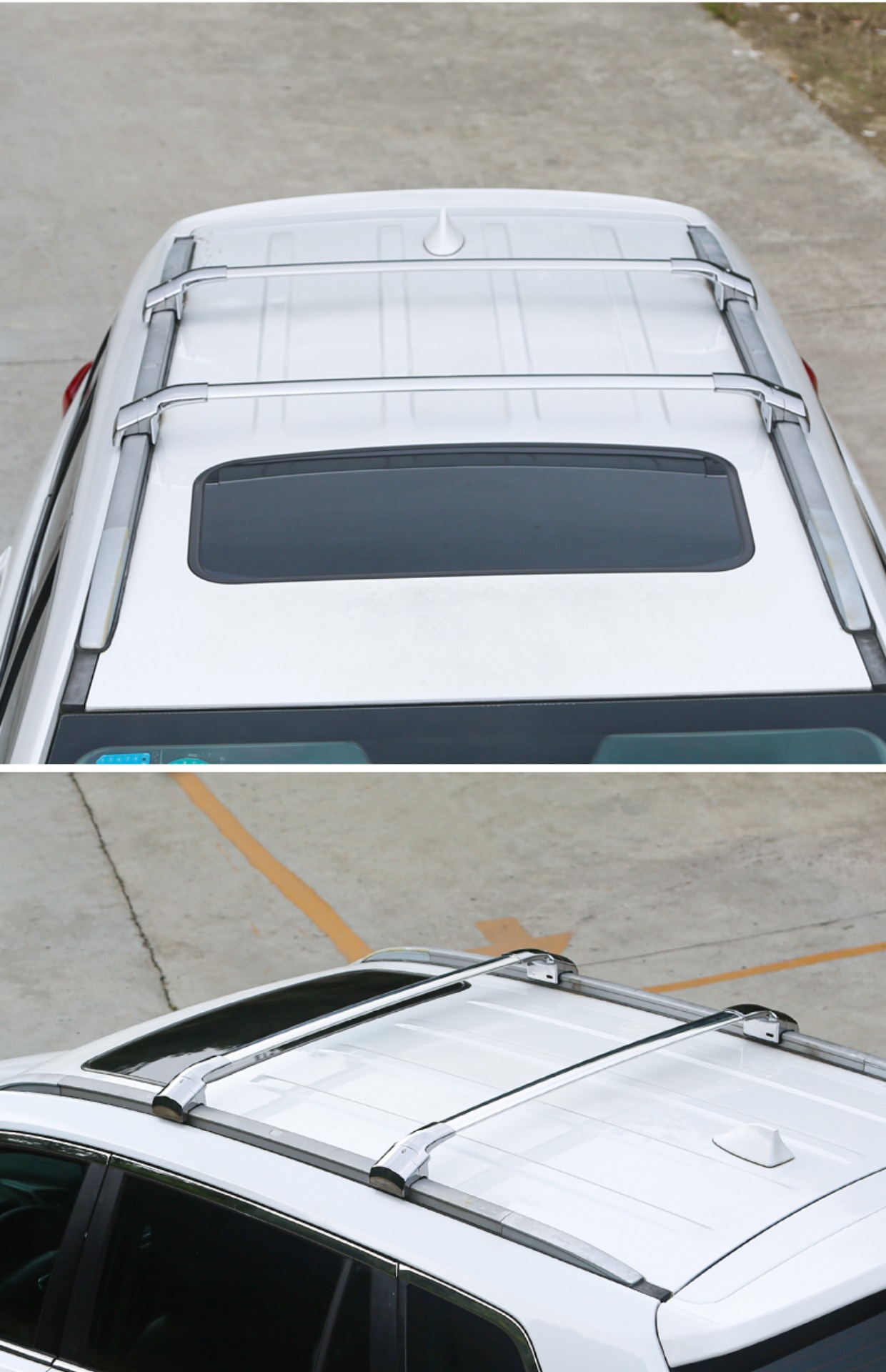 Vise Type Thickened Aluminum Alloy Roof Rack for Changan Oshan X5