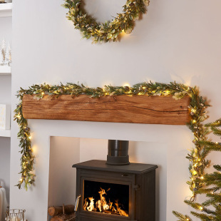 Cross-Border Amazon Product Selection Rabbit Ear Grass Pine Cone Decorative Rattan Simulation Hotel Front Desk Fireplace Atmosphere Decoration Arrangement
