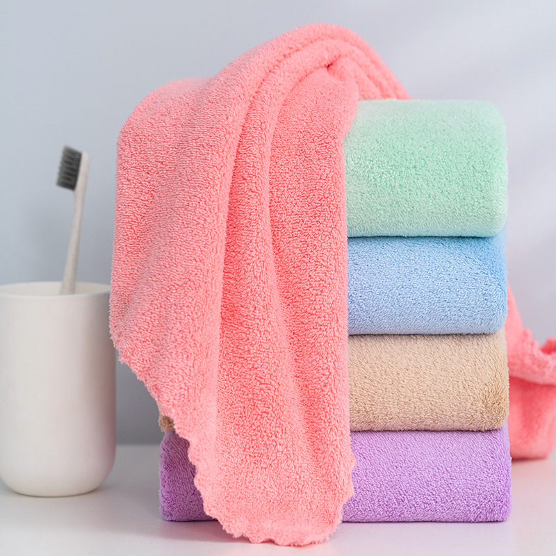 towel Coral adult towel High density thickening soft water uptake Face Towel Washcloth Commodity gift wholesale