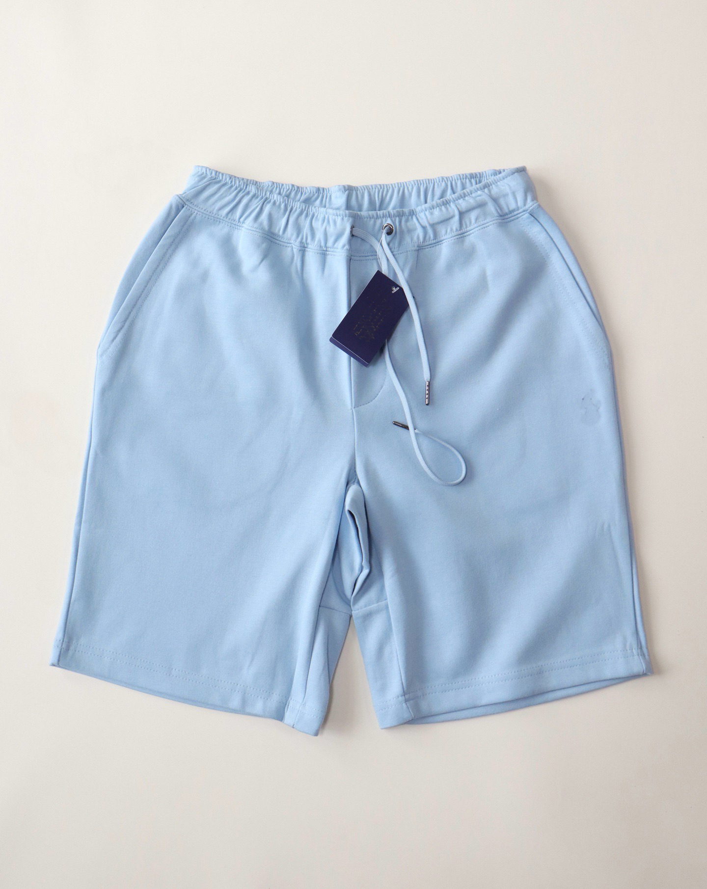Paul Howard Sweat Shorts Pony Embroidery Light Blue