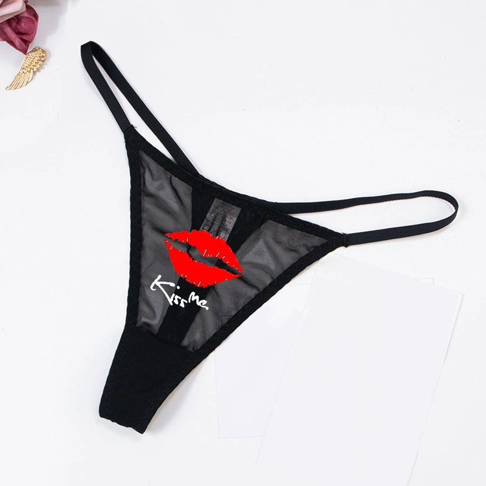 Полупрозрачные сетчатые стринги (VARSBABY) N112XD, ультратонкая низкая талия T-string, нескольких цветов, S–XXL