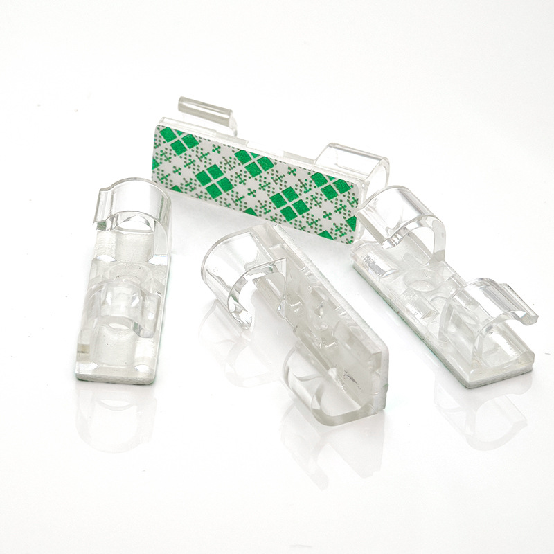 (더블 포트) 투명 모델 [녹색 격자 흰색 접착제]