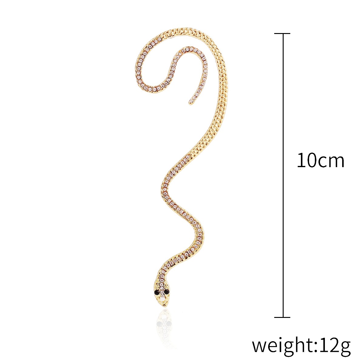 Orecchini gotici retrò con ali da elfo, clip per le orecchie per le donne, stile dark, stile punk, orecchini da diavolo, orecchini a forma di drago, ganci per le orecchie_voghion.com