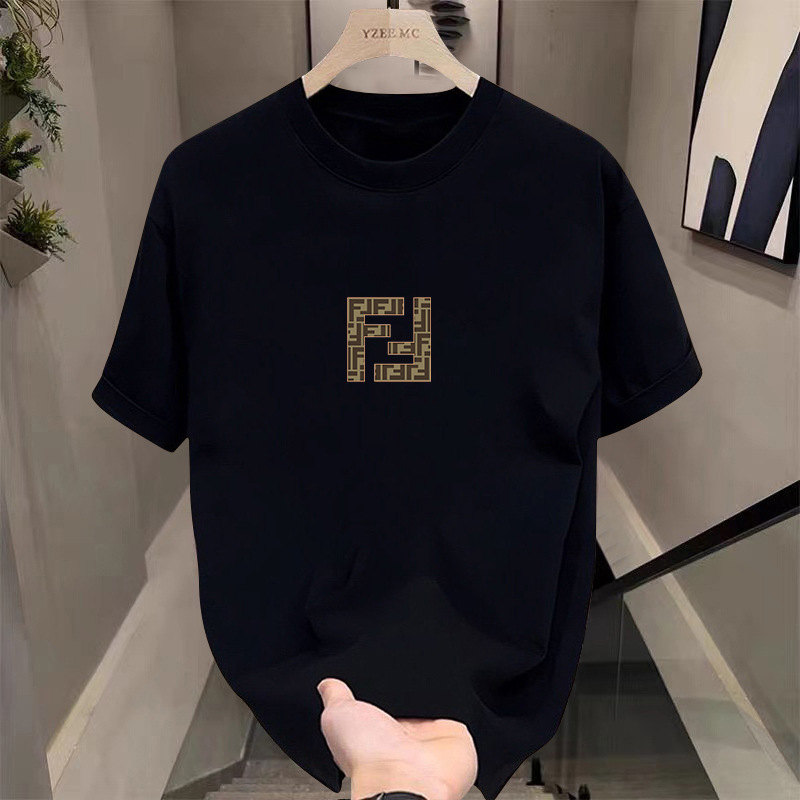 2024 Summer New Men's T-shirt Printed Class Clothes All-match Thin Half-sleeve Fashionable Couples Short-sleeve Group Clothes 2024 Summer New Men's T-shirt Printed Class Clothes All-match Thin Half-sleeve Fashionable Couples Short-sleeve Group Clothes
