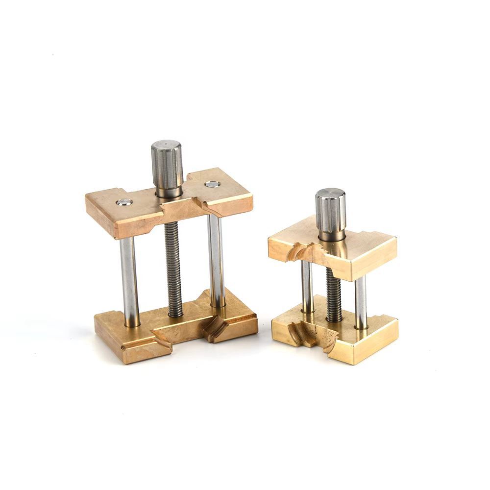 Watch repair tool pure copper universal movement holder size two-in-one male and female fixed movement clamp watch repair tool