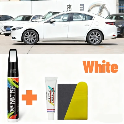 Pen Cross-Border Special Car Avtomobil boya qələmləri - p116-white-4pcs