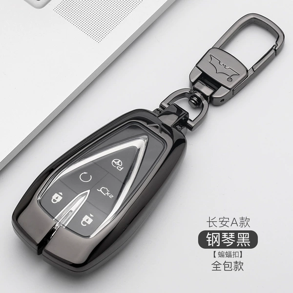 (Key all -inclusive) A model A black+metal buckle