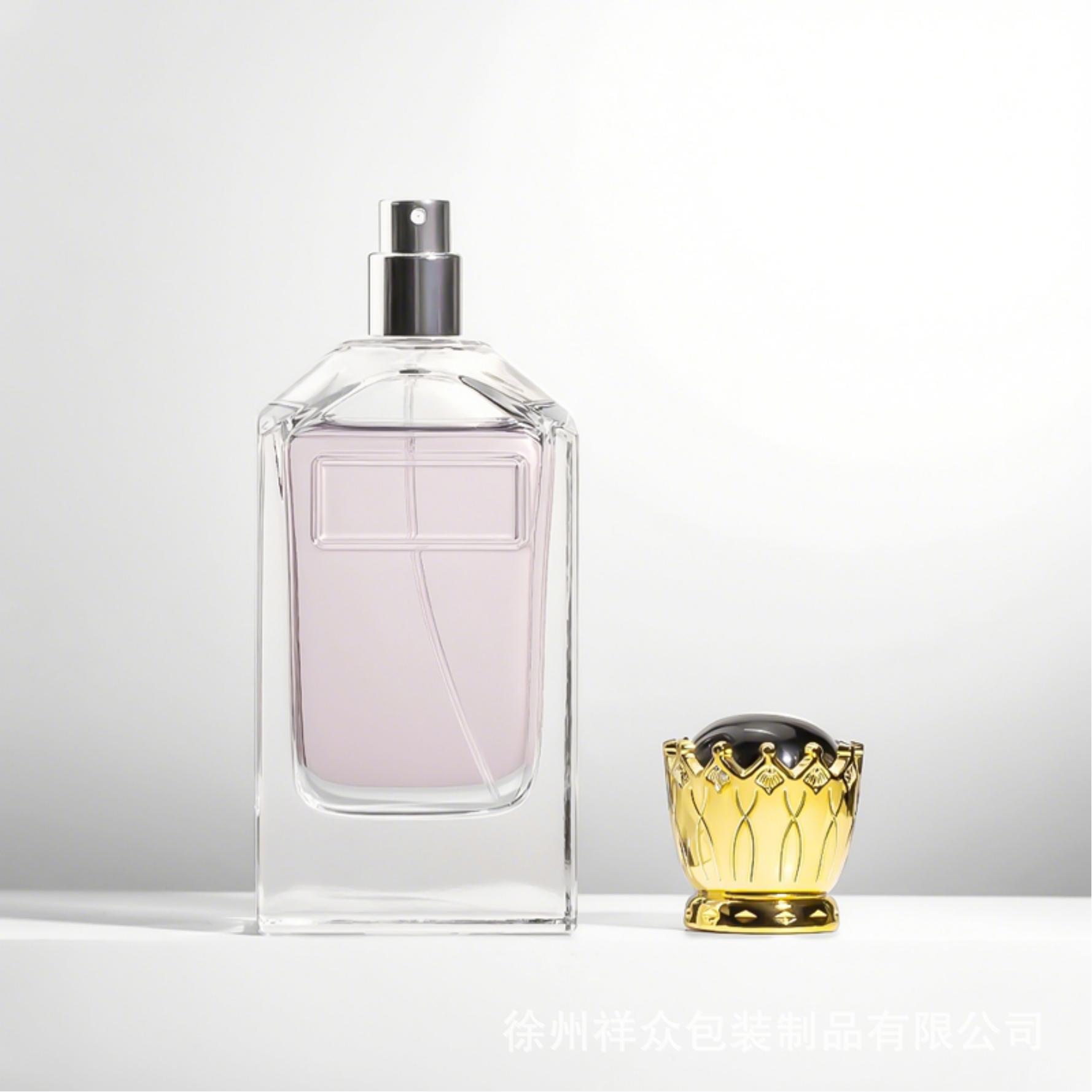 Frasco Spray de Vidrio para Perfume 100ml, Portátil, para Cosméticos image 1