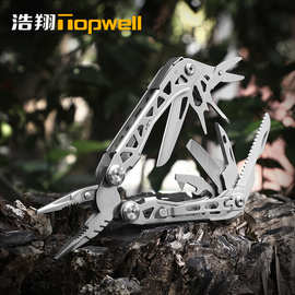 新款轻量化折叠工具钳户外多功能钳子野外求生多用途折叠小刀便携