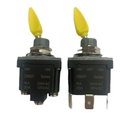 三脚两档 ON-ON15A 大电流 IP68防水 工程机械剪叉车专用摇臂开关