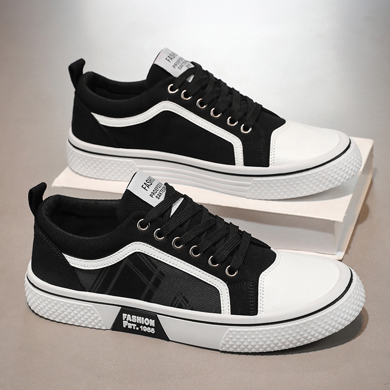 2025 otoño nuevos zapatos de lona de hombre zapatos deportivos casuales cómodos zapatos de skate de moda universal zapatos de moda de hombre