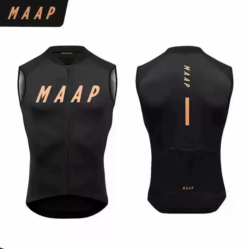 新款竞技赛黑色防风防泼水骑行马甲男公路车山地自行车秋冬批发