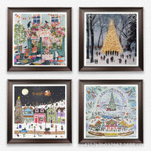 【现货】全集圣诞东灯成人拼图500/1000片装饰画玩具礼物