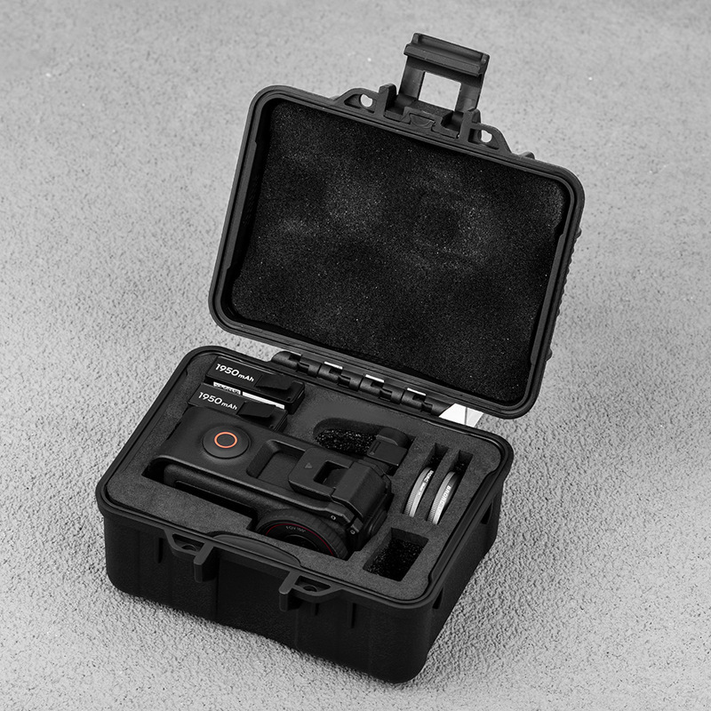 DJI Action 3/4/5pro 収納ケース、スポーツカメラ用の便利な外出用安全収納ボックスアクセサリーに適しています。|undefined