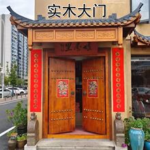 ✅东阳木雕中式实木隔断花格仿古门窗镂空屏风隔断客厅遮挡背景墙