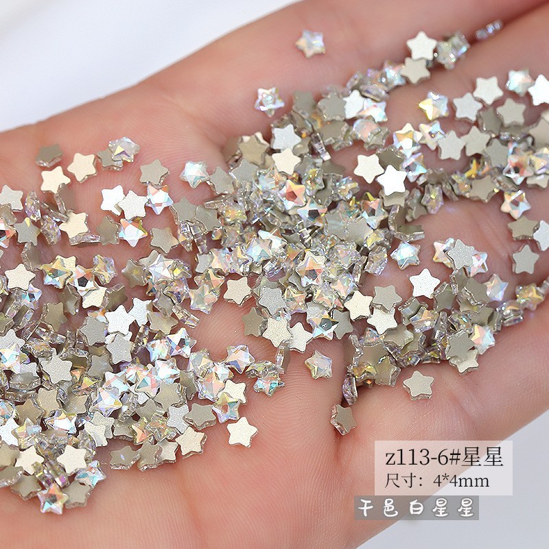 外国貿易製品、カラフルな三日月ダイヤモンド、多用途のヨーロッパとアメリカのフラッシュモカミニムーンダイヤモンドジュエリー|undefined
