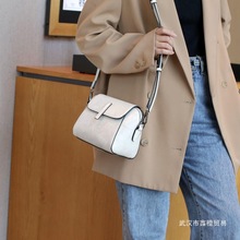 包包2025新款时尚女士斜挎包洋气单肩女包百搭小众贝壳包