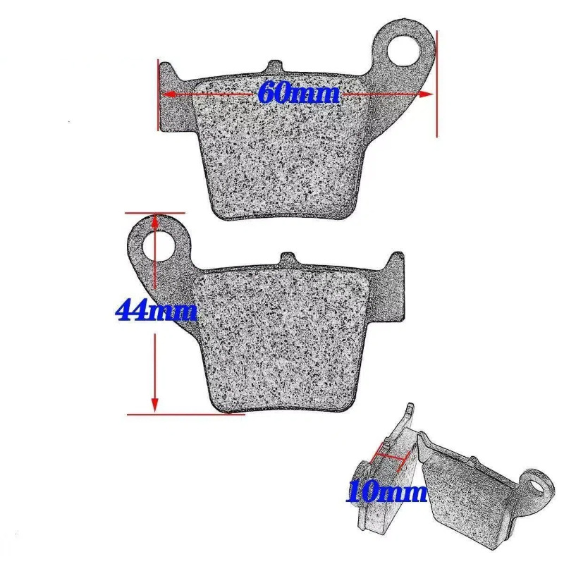 Suitable for Honda Crf 250R Crf450R Cr125R Copper-Based Front and Rear Brake Pads