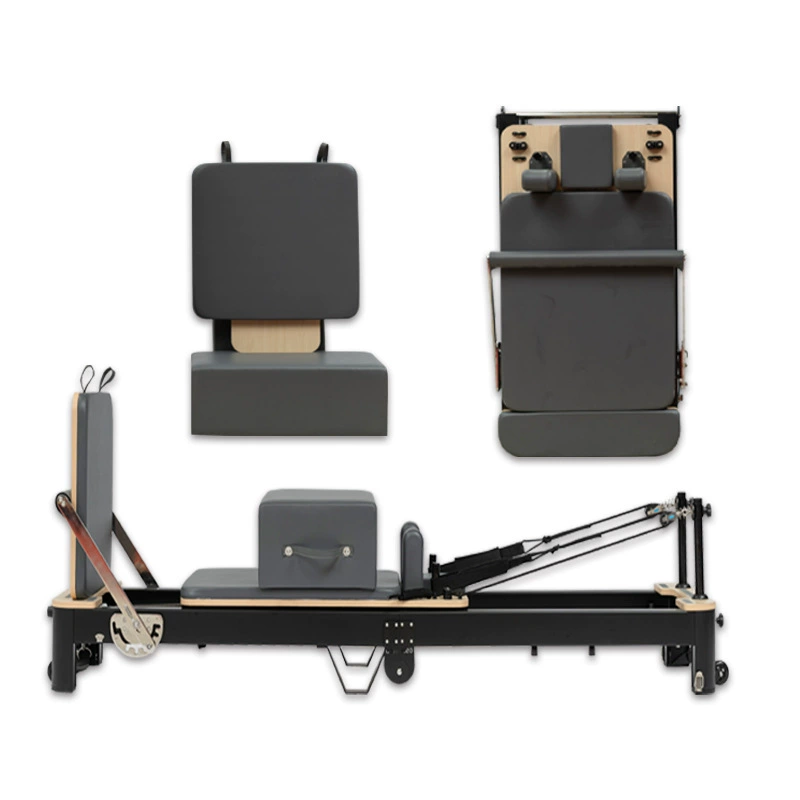 Пилатес основная кровать складная многофункциональная студия йоги частная обучение основная кровать из алюминиевого сплава складная основная кровать