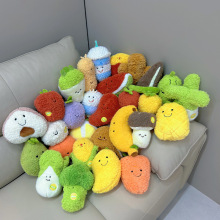 八寸仿真水果蔬菜公仔抓机娃娃结婚礼抛洒娃娃小玩偶毛绒玩具批货