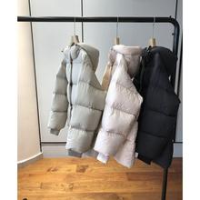 时装的调调，太好看了~加厚90%白鸭绒泡芙羽绒服保暖外套G122604