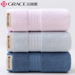 Jieliyia towel wholesale cotton household face towel pure cotton absorbent no shedding embroidered logo 