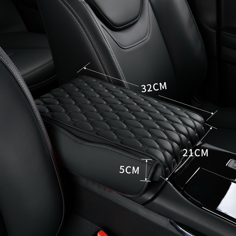 車の手すりの箱のパッドの通用型の収納袋の車載のティッシュの箱の中央の肘の増加のパッドの多機能の三合一|undefined