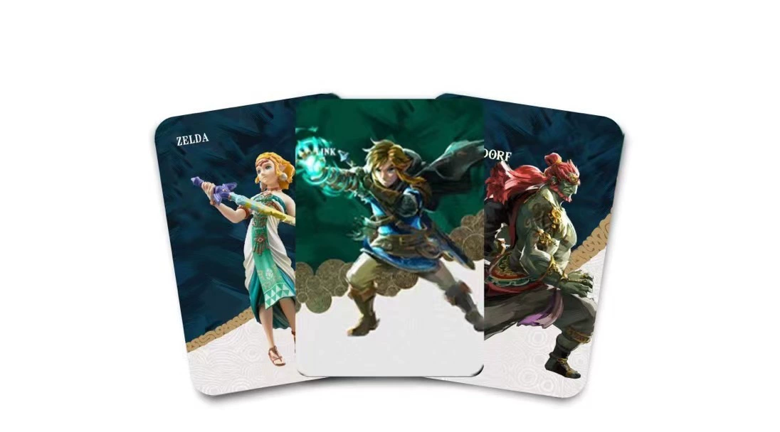 Spot Zelda amiibo Kazelda Legend Breath of the Wild Kingdom Tears of Wisdom Linkage Card