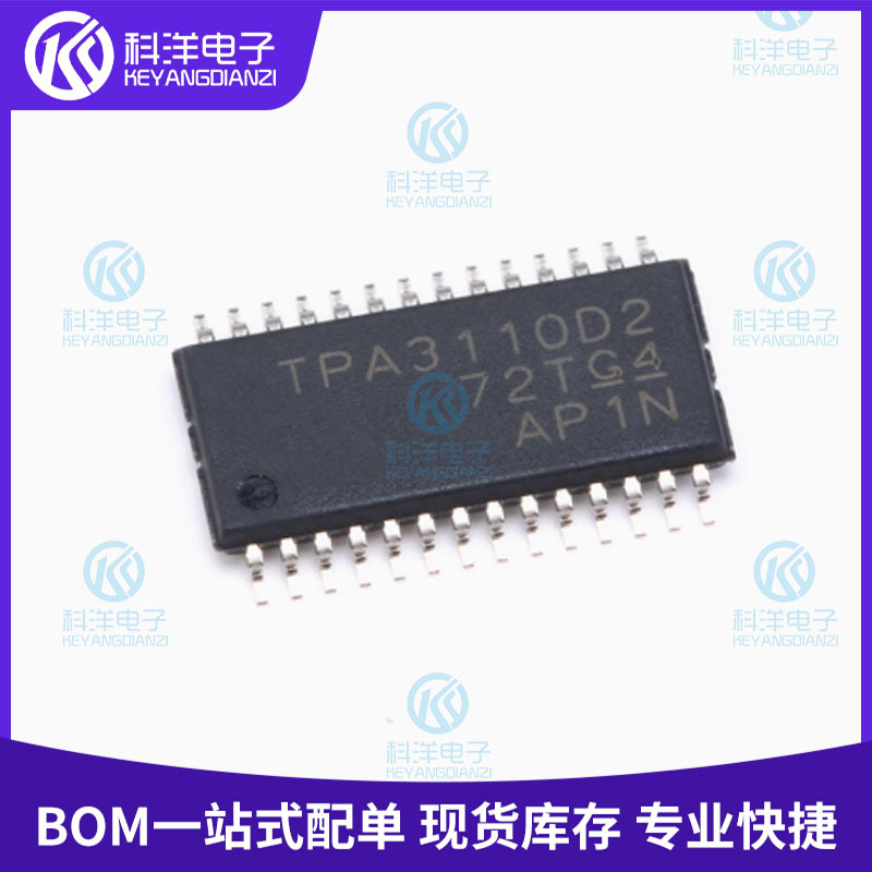 Tpa3110d2 Tpa3110d2pwpr Sop-28 Dual Channel Class D Amplifier Audio...