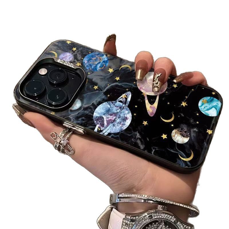 Nuevo planeta para iPhone 16 funda para teléfono móvil Apple 15promax/14/13pro/12 Europa y América 11
