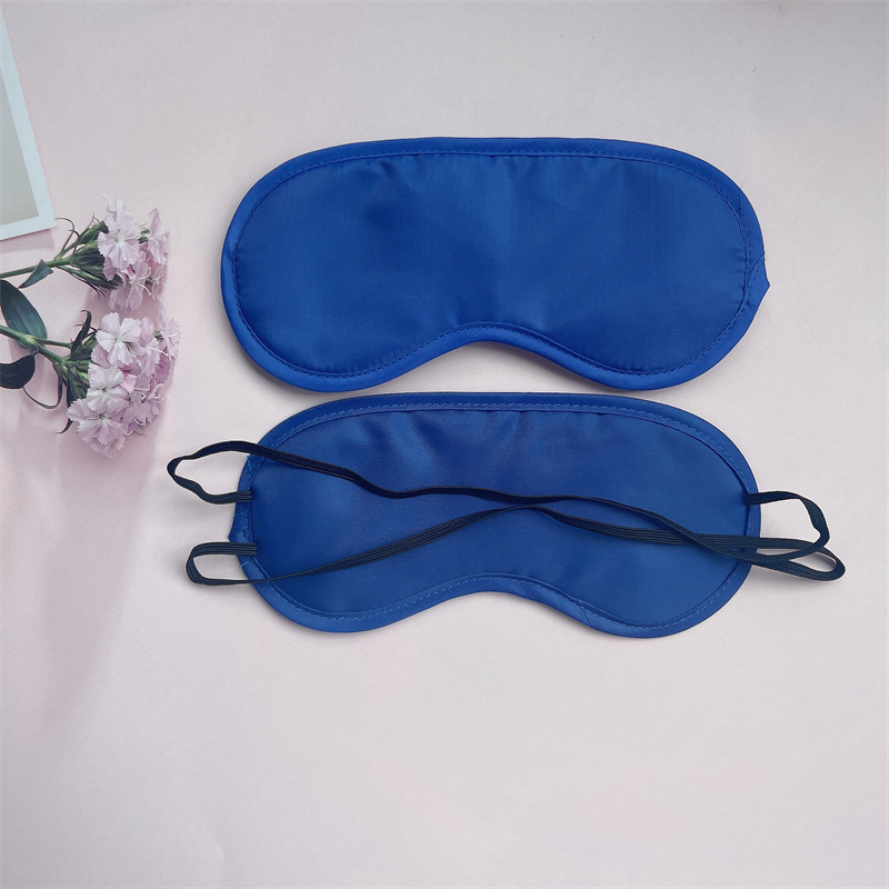 睡眠用遮光アイマスク 190T ポリエステルサテン カラーアイマスク 航空旅行ギフト 拡大販売メーカー卸売 在庫あり|undefined