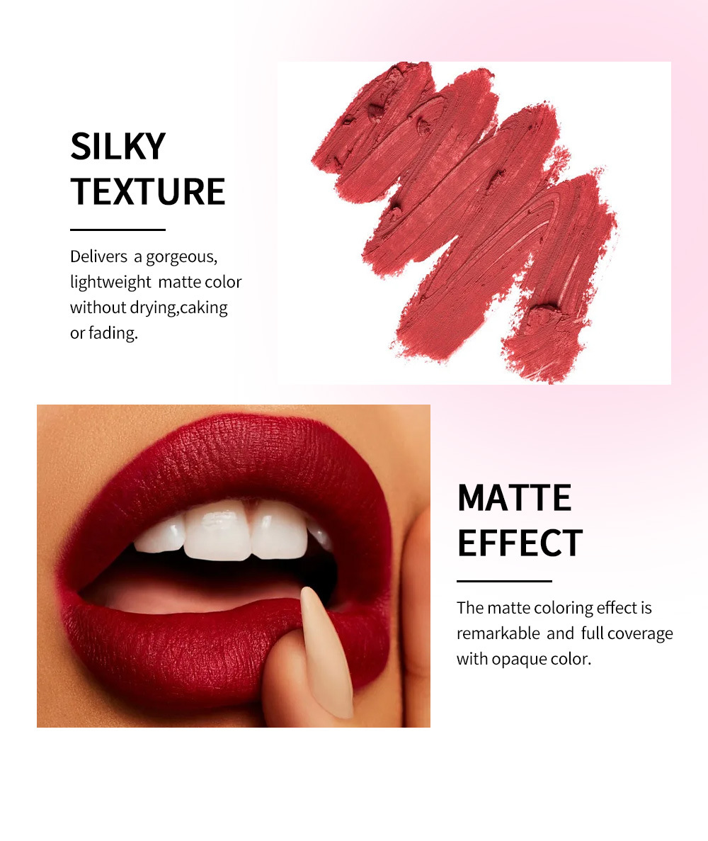 Halloween matte velvet beauty maeup fade, does not stic to cups, naturally and long-lasting moisturizing blac_voghion.com