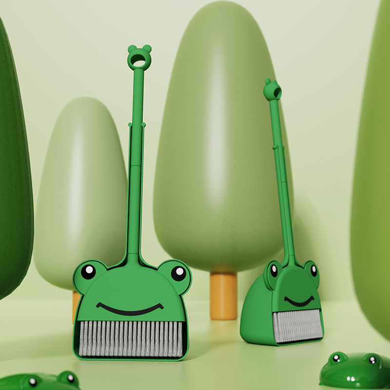 Children's Broom and Dustpan Set, Baby-Specific Small Broom and Mop, Mini Broom for Kids, Sweeping and Mopping Toy