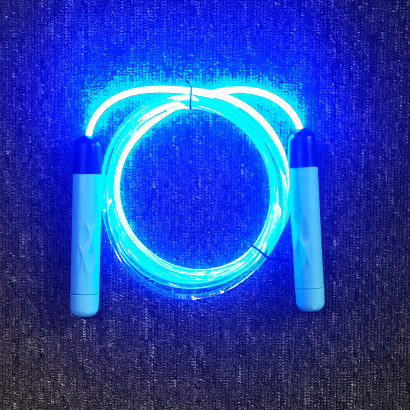 [Factory Recommendation] Popular New Luminous Skipping Rope Wholesale Flash Skipping Rope Luminous Skipping Rope Douyin Fitness Artifact
