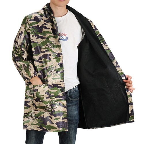 Workwear mens overalls camouflage protective clothing long sleeve option for heavy lifting, car repair, durable and stain-resistant blue factory uniform cover jacket