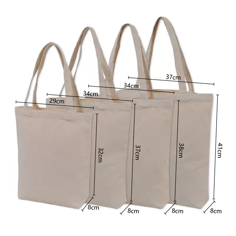 厂家直销棉布手提袋环保空包帆布包节日礼品袋子可加印logo帆布袋