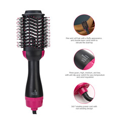 Amazon best-selling 3-in-1 cross-border foreign trade hair dryer, straightening and curling dual-use ionic hair dryer