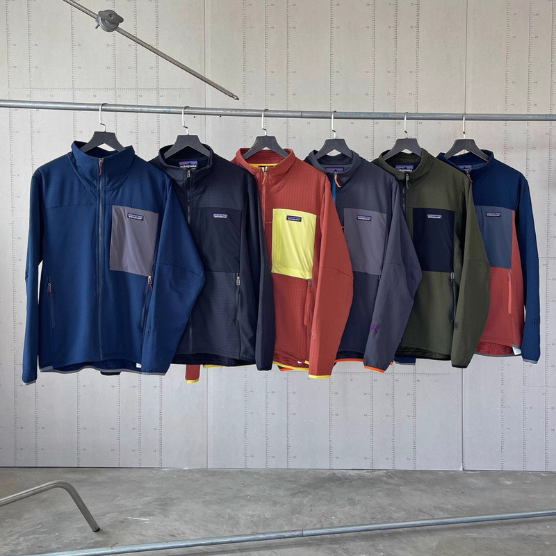 Pata Outdoor R2 Techface Soft Shell Fleece-Lined Thick Windproof and Waterproof Soft Shell Stand Collar Zipper Jacket