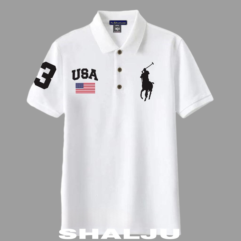 Paul Motorsport Polo Polo Shirt Men's Casual Short-Sleeved T-Shirt Cross-Border Export Independent Station Exclusive Supply Source