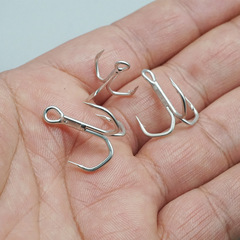 5x savage treble hook three treble hooks three-pointed sharp lure hook hook with barbs fishing hook reinforced lure hook