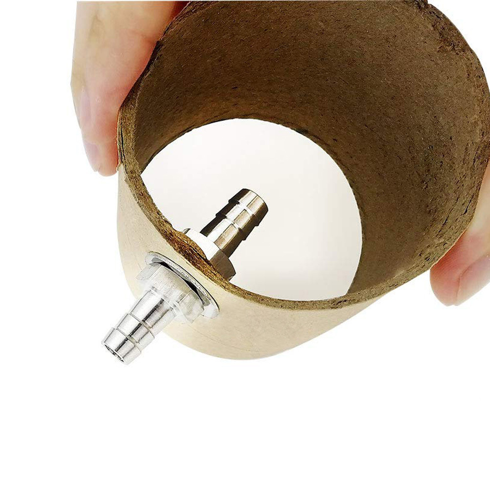 Conector de Placa Hexagonal de Acero Inoxidable 304 con Espiga para Manguera de 3/8, Reductor de Grifo, Accesorios de Conexión para División de Manguera