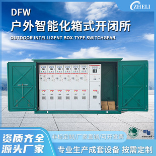 Customized factory processing complete sets of equipment DFW-12 high voltage cable branch box outdoor ring network cabinet 10KV opening and closing station
