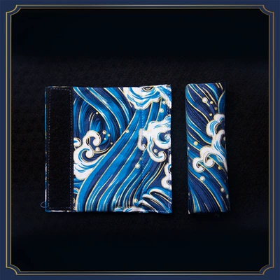 cross-border hot sale products — Sürətlər qutusu və əl tormozu başlıqları - with-velcro-size-12125-roof-gloves-wave-blue