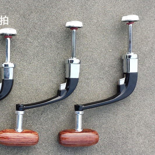 Golden Shark King equipo de pesca carrete de pesca spinning Wheel accesorios manivela caña de pescar carrete de pesca spinning Wheel