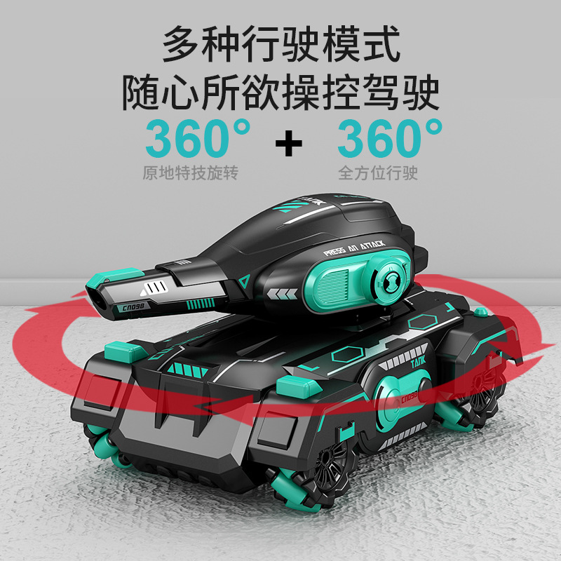 Tanque de agua con control por gestos – coche teledirigido todoterreno 4x4 de acrobacias para niños