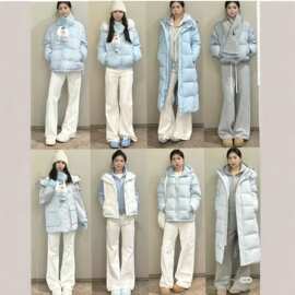 冬季新款羽绒服女棉服上衣卫衣外套毛衣女款品牌撤柜女装杂款尾货