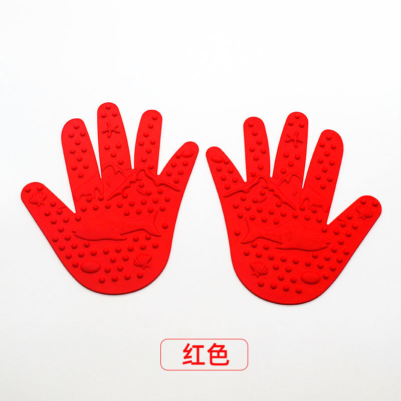 Equipo de entrenamiento sensorial para niños huellas huella de mano pie signo placa Palm pad divertido equipo de entrenamiento sensorial