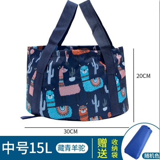 折叠水盆折叠脸盆旅行便携洗脸盆户外旅游用品泡脚洗衣盆赶海水桶|undefined